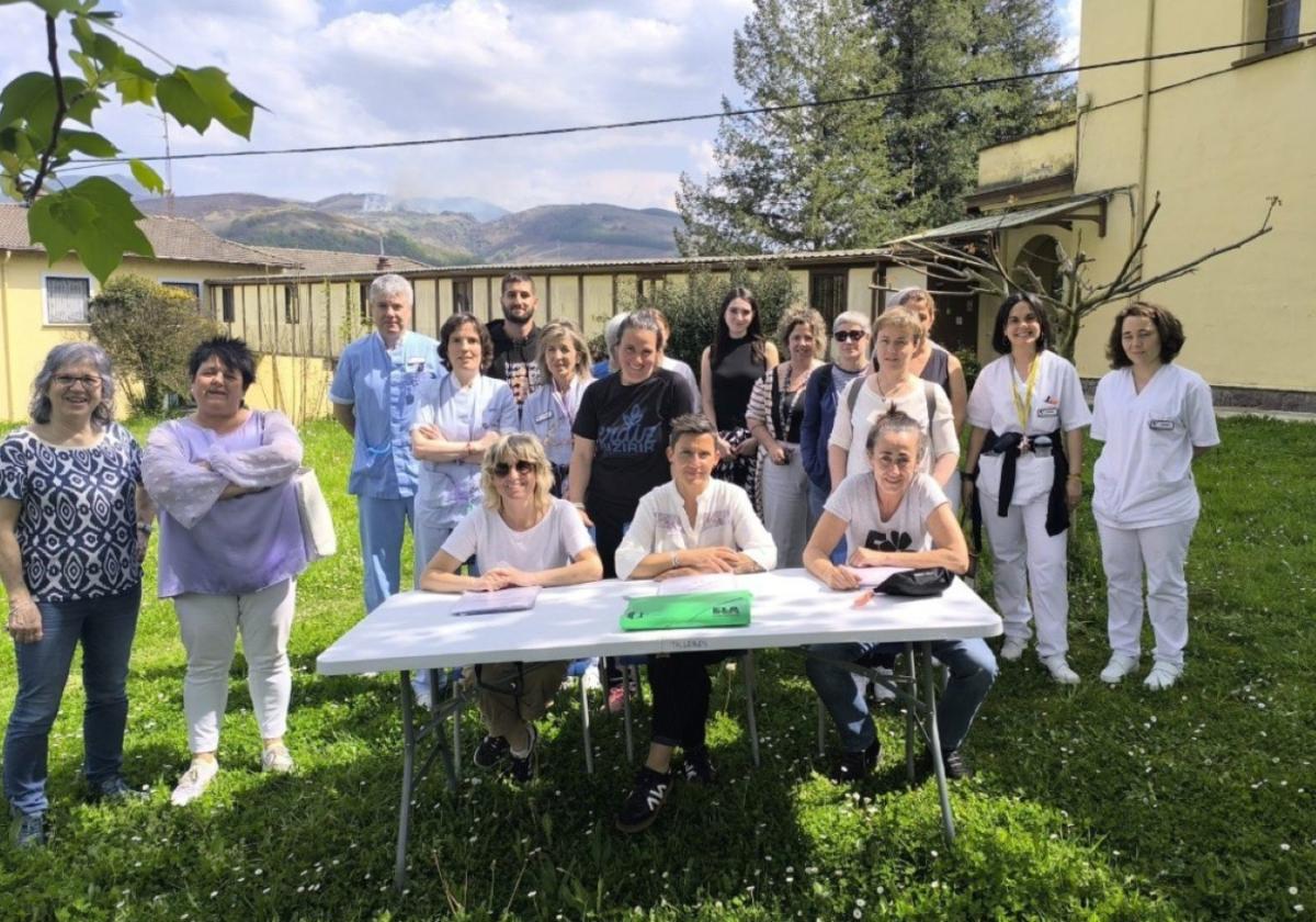 La plantilla de Benito Menni de Elizondo anuncia su quinta ronda de huelga