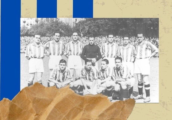 Alineación que presentó la Real en el partido de la primera vuelta jugado en el campo de la Sociedad Taurina.