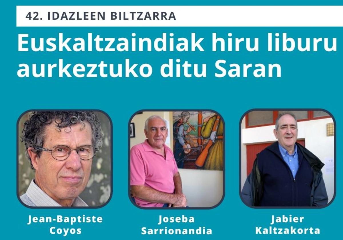 Hiru liburu aurkeztuko ditu Euskaltzaindiak Sarako Idazleen Biltzarrean