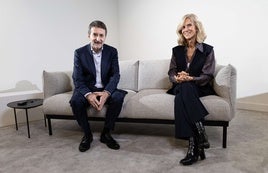 Cristina Garmendia, en las instalaciones de El Diario Vasco.