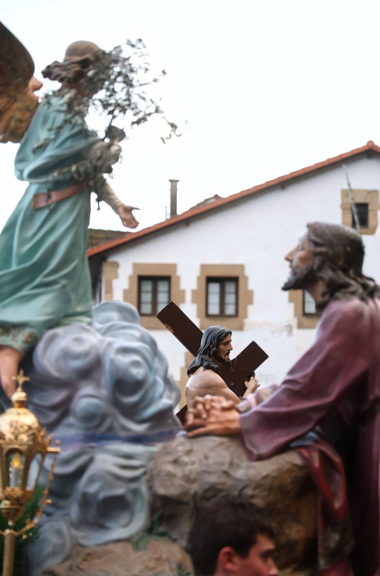 La procesión en Pasai Donibane