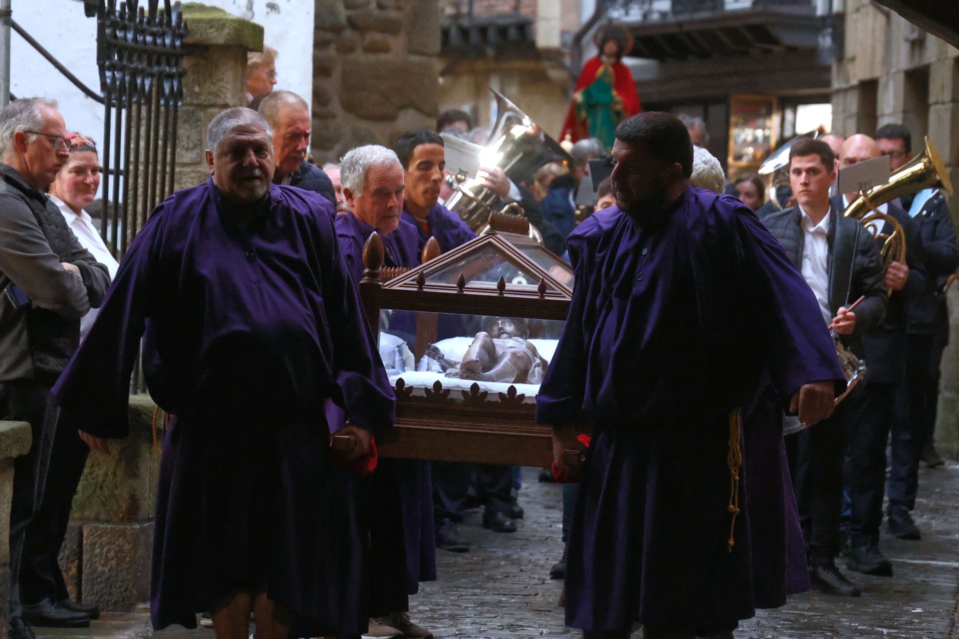 La procesión en Pasai Donibane