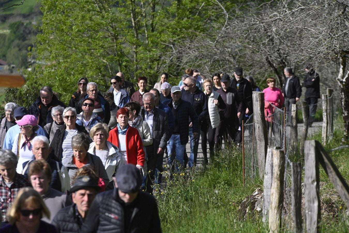 Via Crucis al monte Santa Bárbara de Hernani
