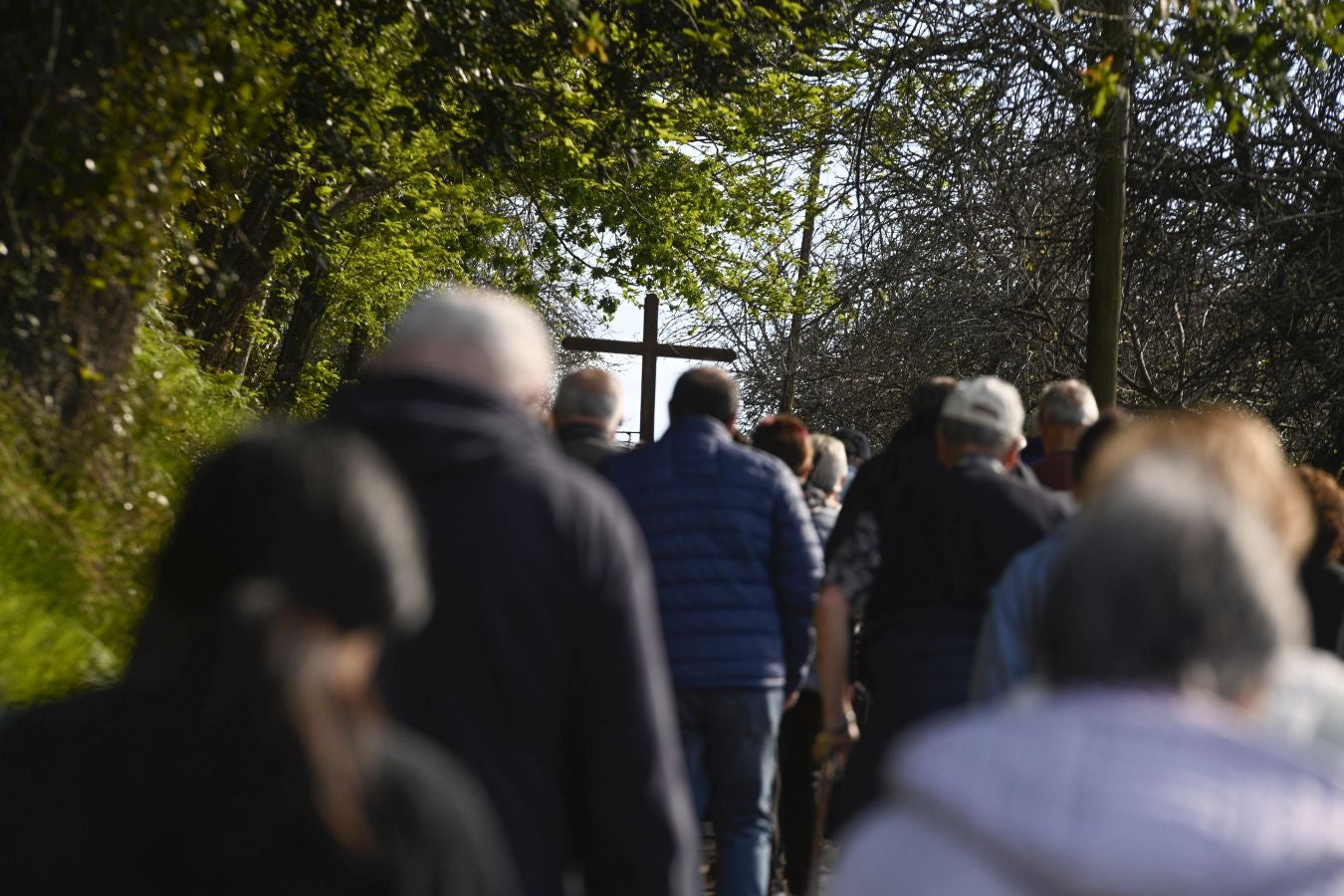 Via Crucis al monte Santa Bárbara de Hernani