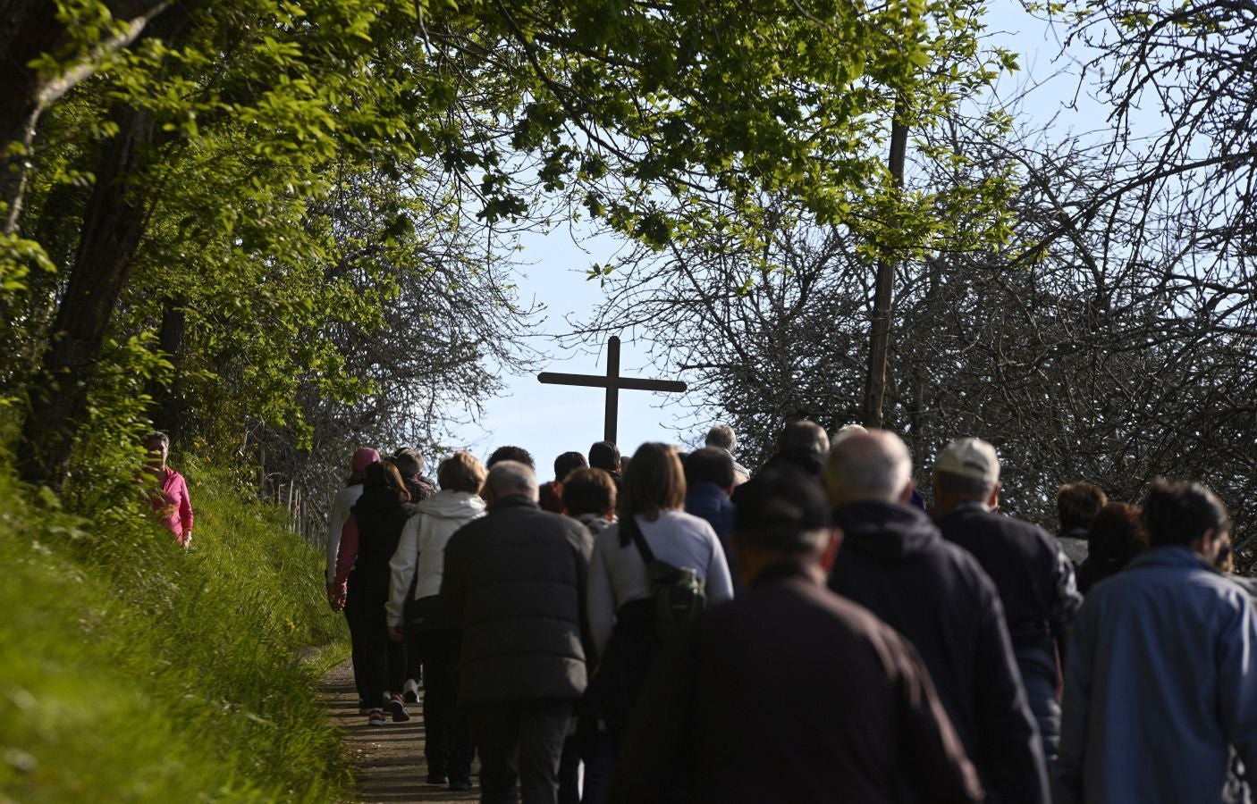 Via Crucis al monte Santa Bárbara de Hernani