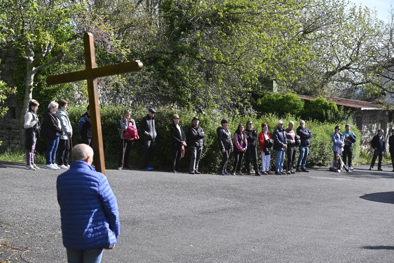 Via Crucis al monte Santa Bárbara de Hernani