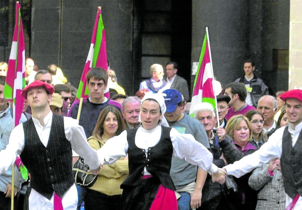 El Aberri Eguna se celebra hoy con el pulso nacionalista elevando el tono