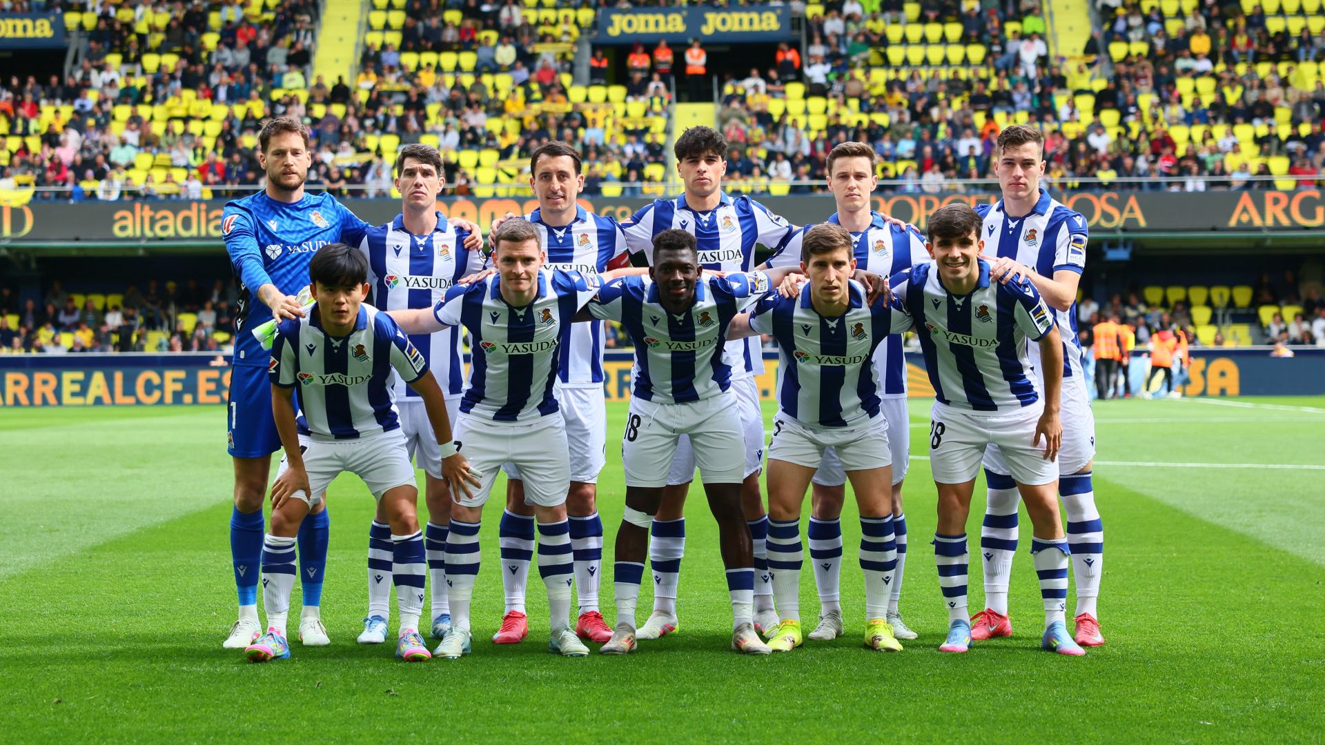 El Villarreal - Real Sociedad, en imágenes