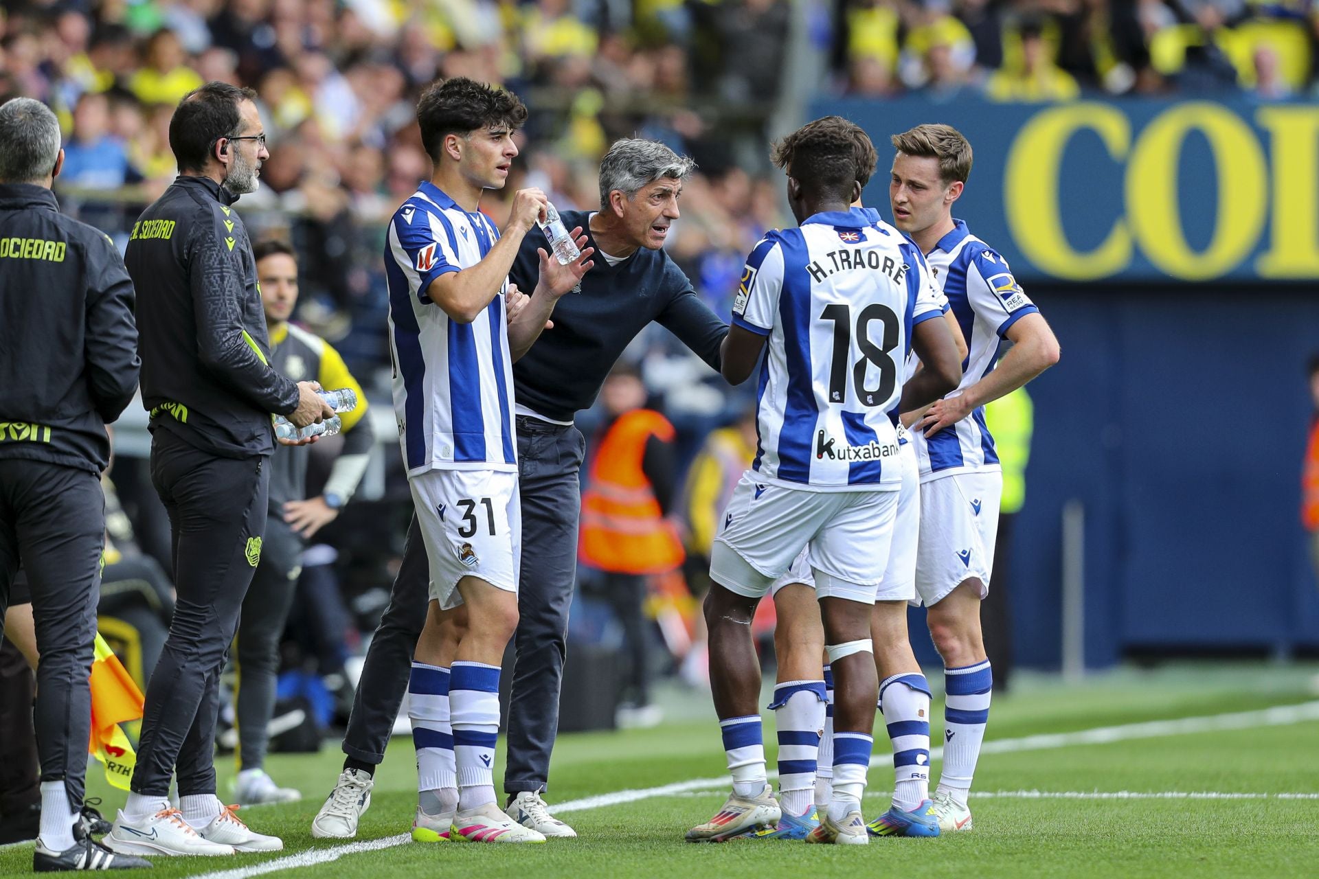El Villarreal - Real Sociedad, en imágenes