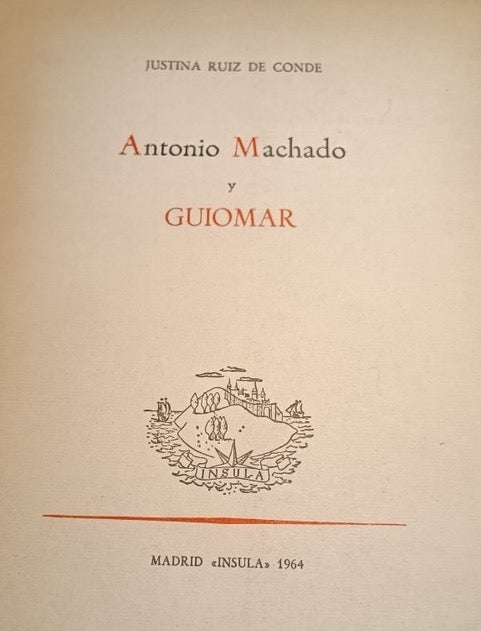 Imagen principal - Machado y Guiomar en La Zurriola