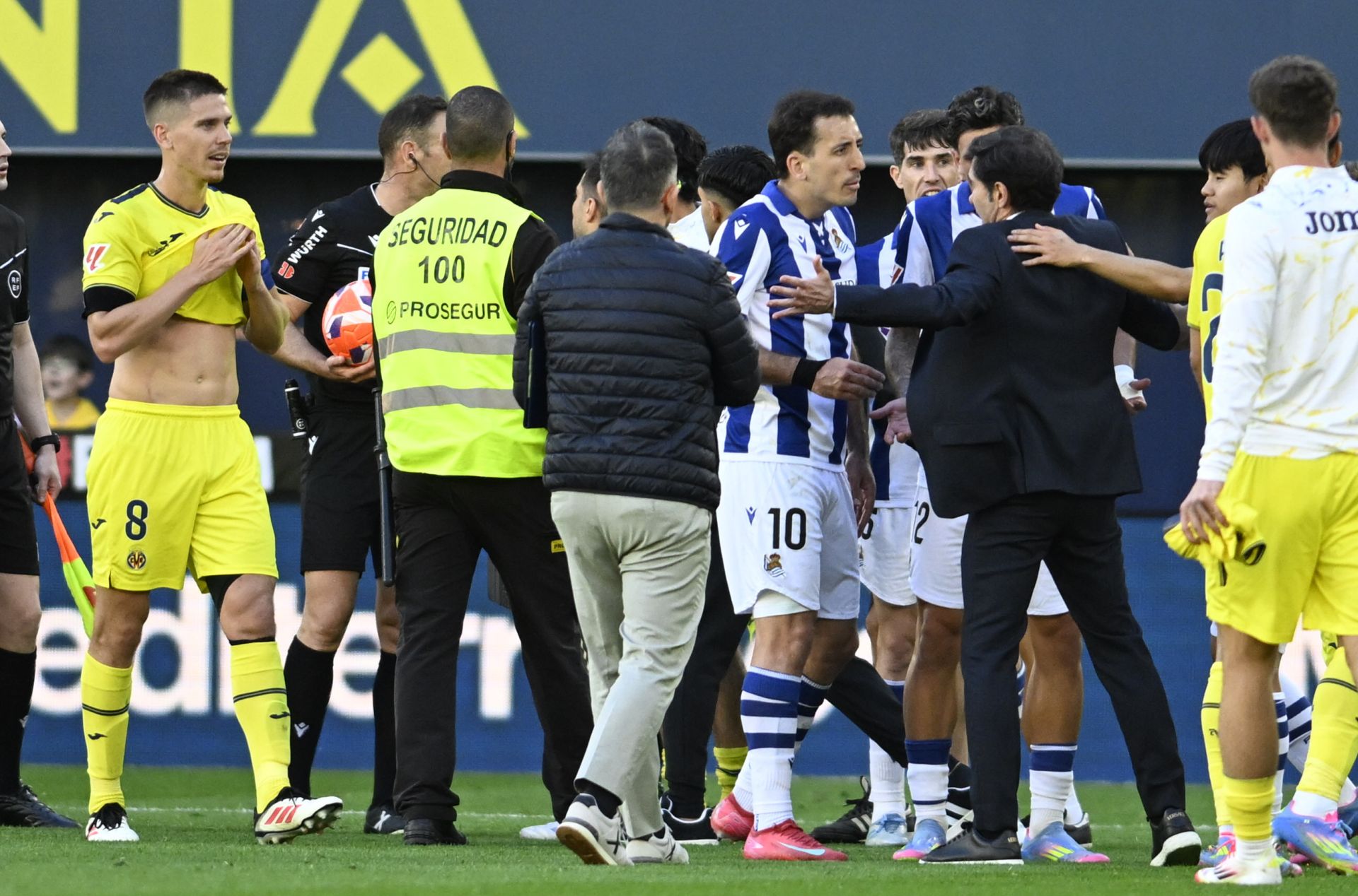 El Villarreal - Real Sociedad, en imágenes