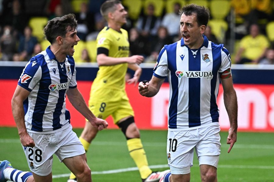 El Villarreal - Real Sociedad, en imágenes