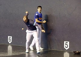 Elordi prueba material junto a Zabaleta en el pasado Campeonato de Parejas.