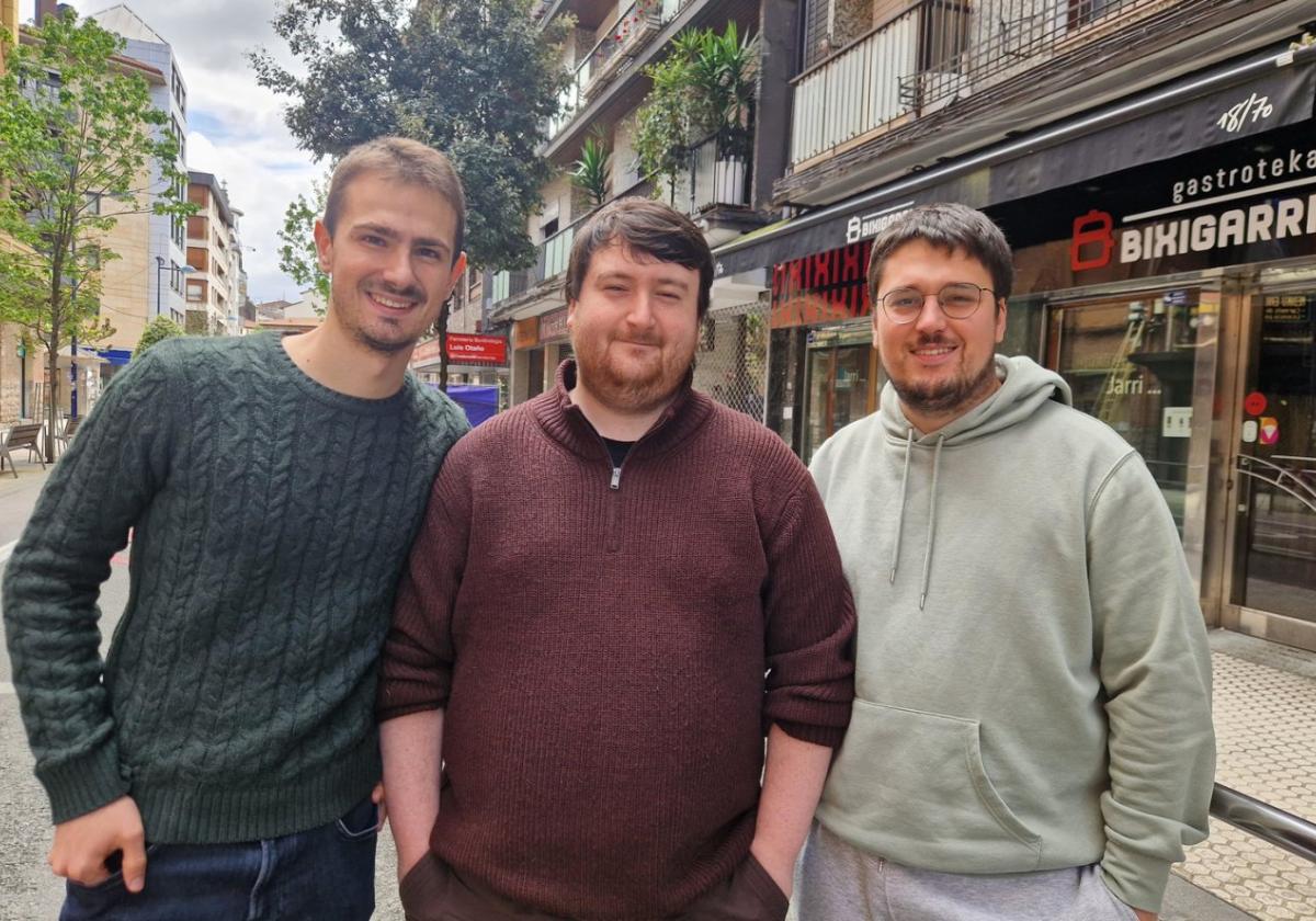Los tres jóvenes guipuzcoanos que abren su segundo bar en apenas un año: «Será un lugar para gente con un espíritu joven»