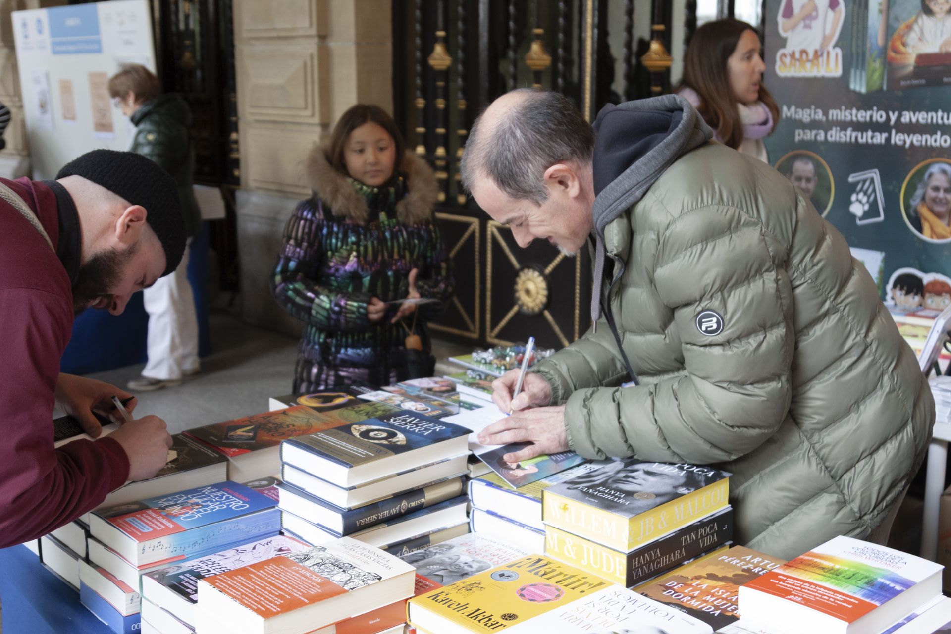 Pasión por la lectura en la Feria del Libro