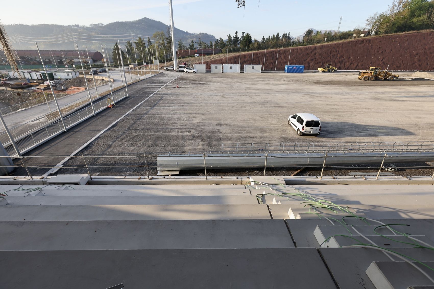 La ciudad deportiva de Areitio va tomando forma