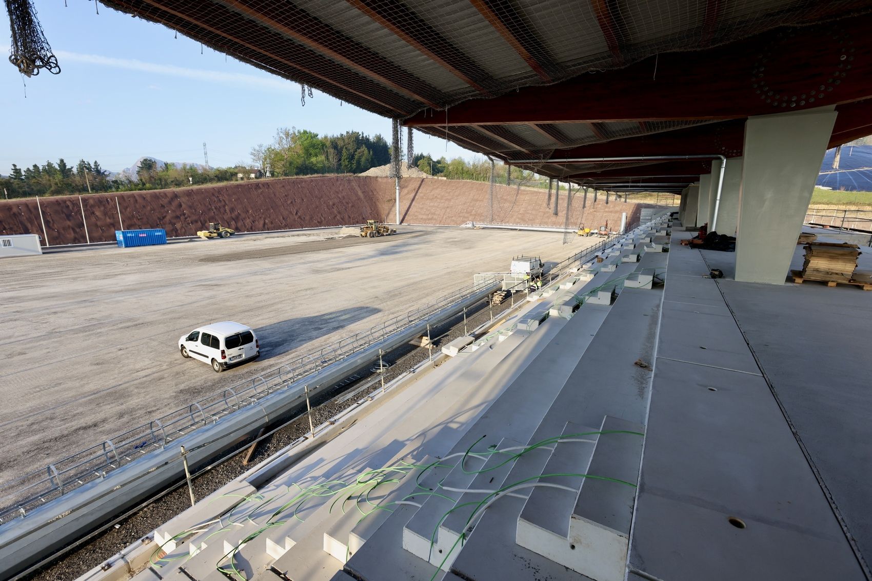 La ciudad deportiva de Areitio va tomando forma