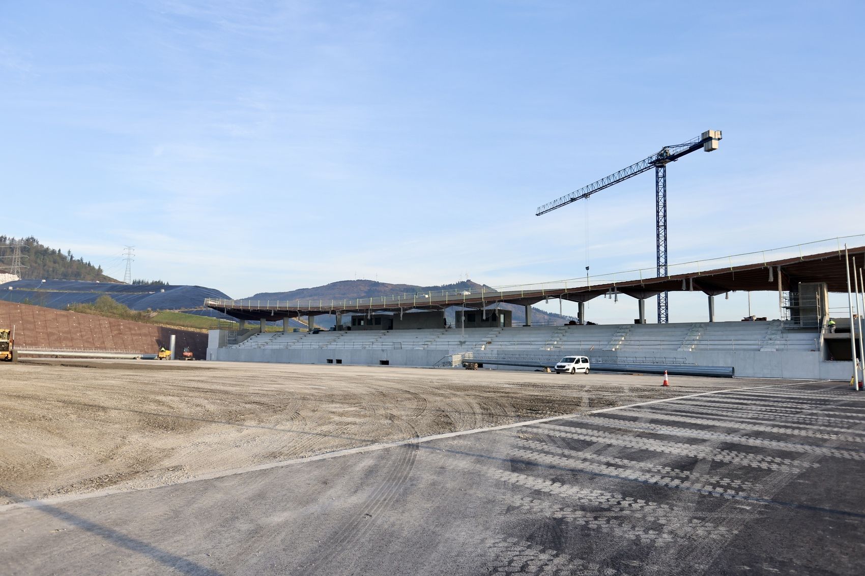 La ciudad deportiva de Areitio va tomando forma