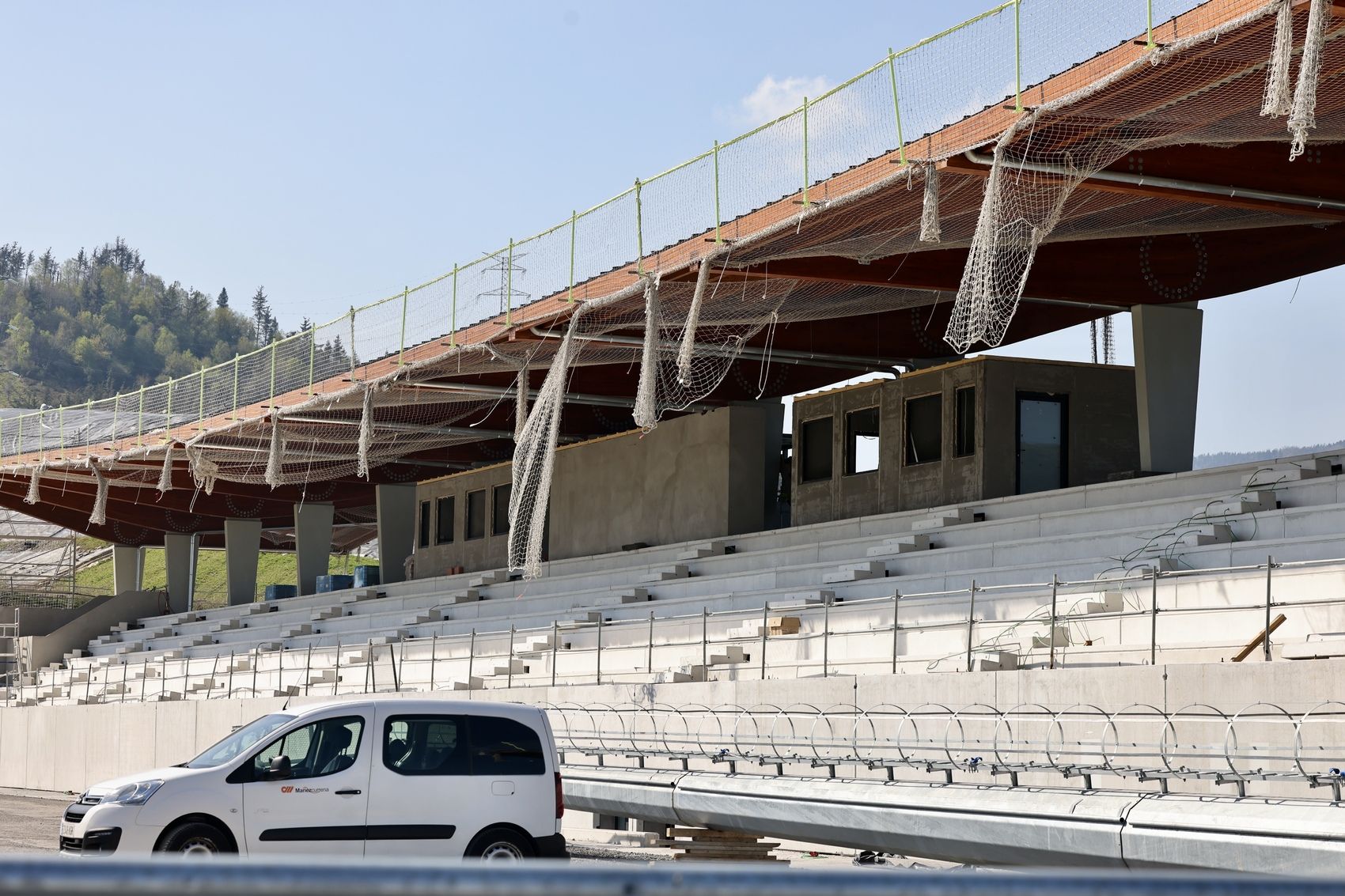 La ciudad deportiva de Areitio va tomando forma