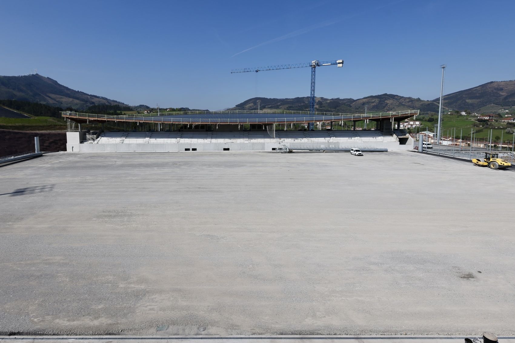 La ciudad deportiva de Areitio va tomando forma