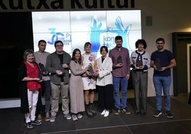 Imagen de la entrega de premios de la última edición del certamen.