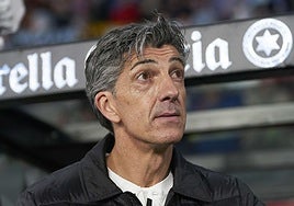 Imanol en un partido reciente ante el Celta.