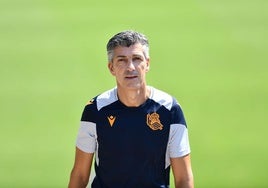 Imanol, bajo el sol de Zubieta.