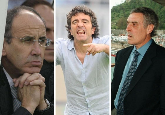 Irureta, Lillo y Ormaetxea.