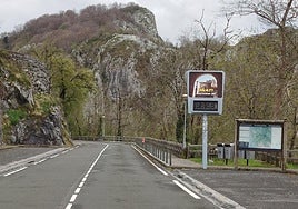 Farolas apagadas en Arantzazu