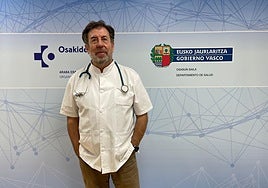 El neumólogo Carlos Egea.