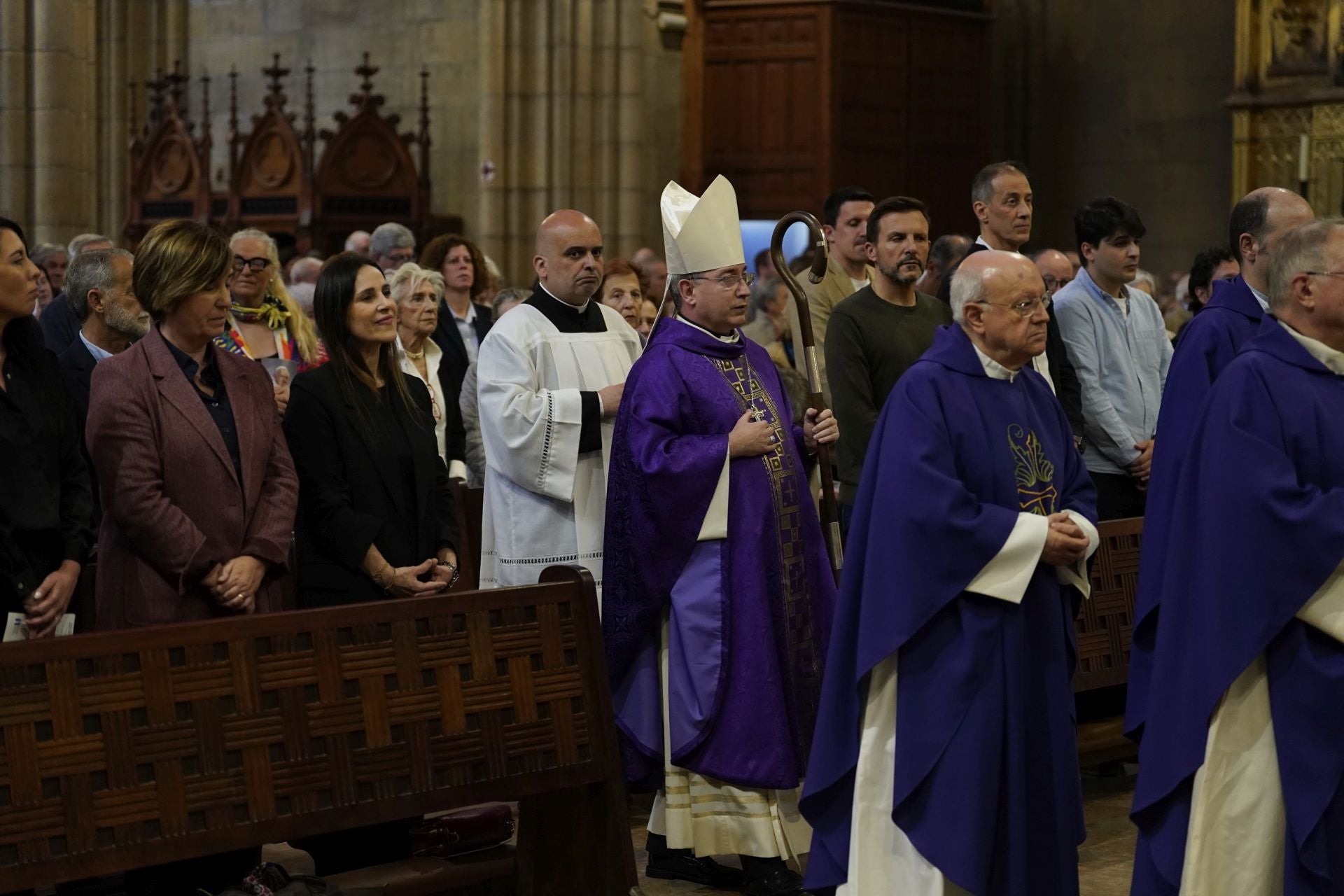 Donostia brinda un último adiós al Papa Francisco