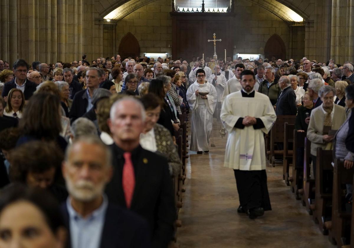 Donostia brinda un último adiós al Papa Francisco