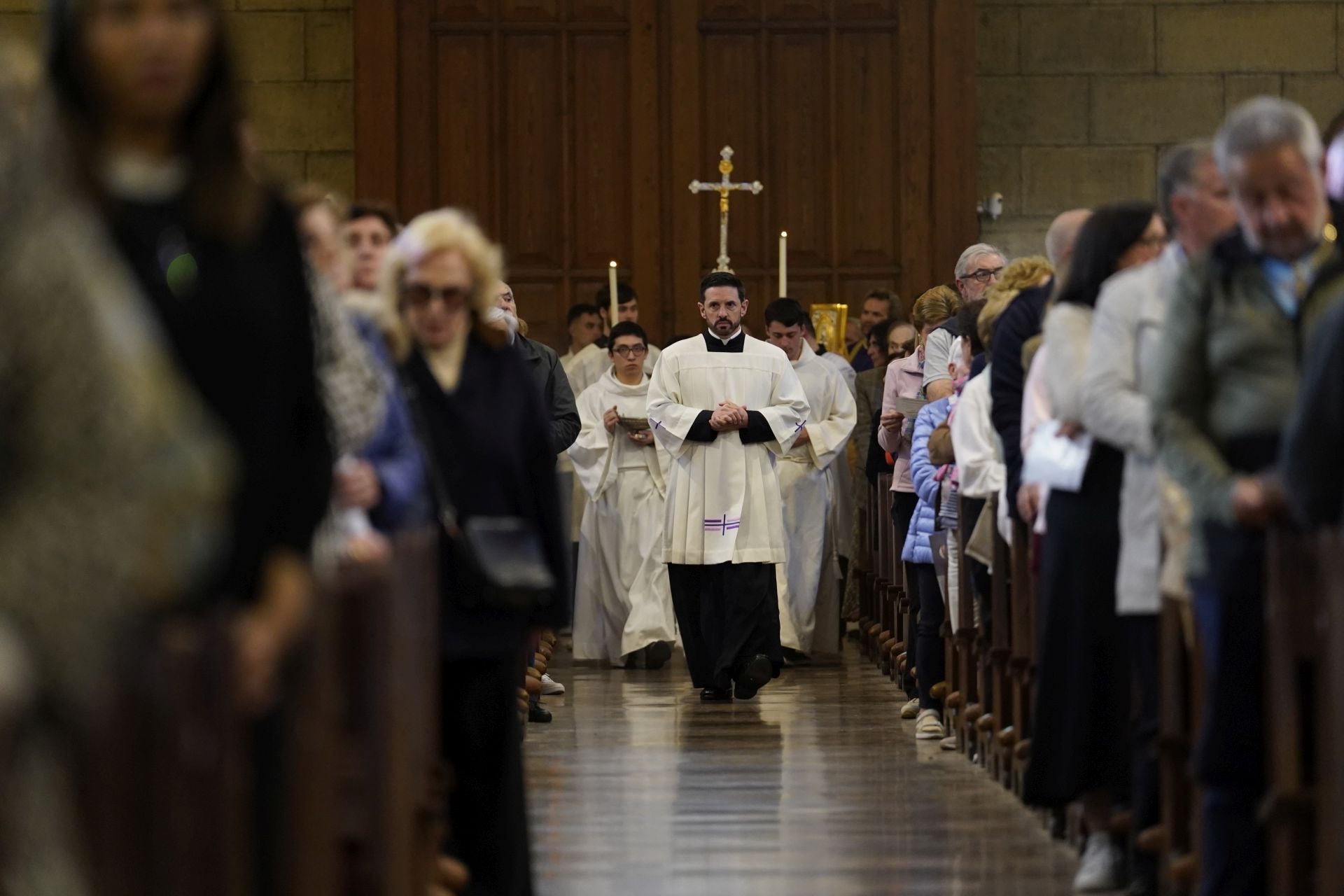 Donostia brinda un último adiós al Papa Francisco