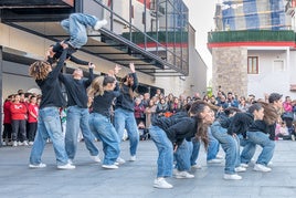 Una de las actuación del año pasado del Encuentro deDanza organizado por Kukuka.