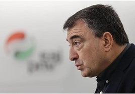 Aitor Esteban, presidente del PNV.