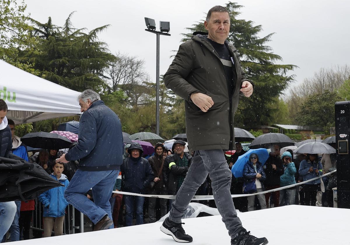 Otegi aboga por la «soberanía energética» en Euskadi y el «control público de todas las fuentes de energía» tras el apagón