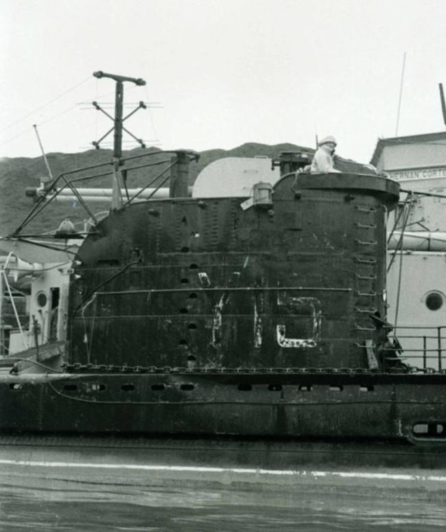 Todas las guardias se hacían en la torreta del submarino.