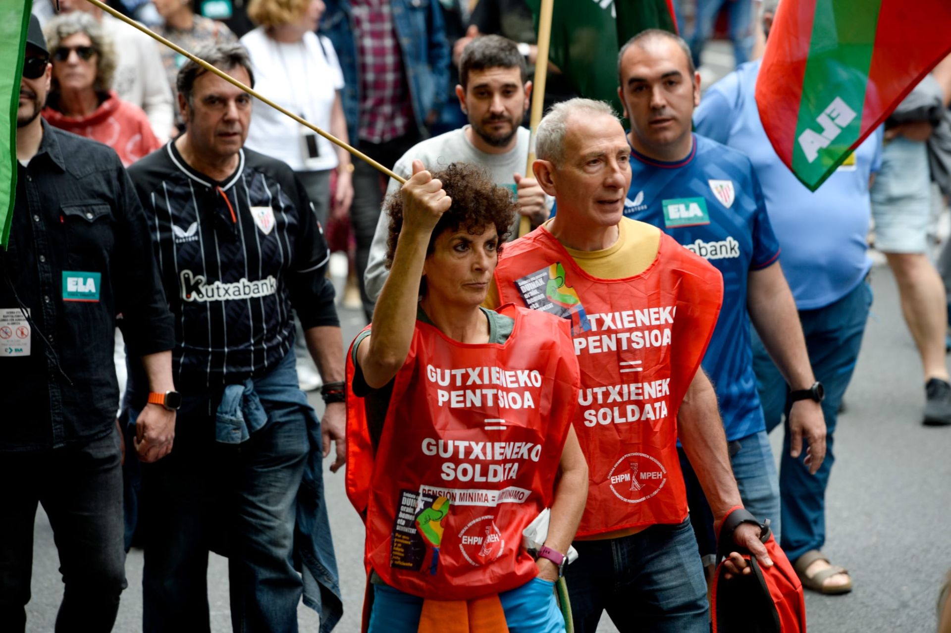 La marcha del 1 de Mayo en Euskadi