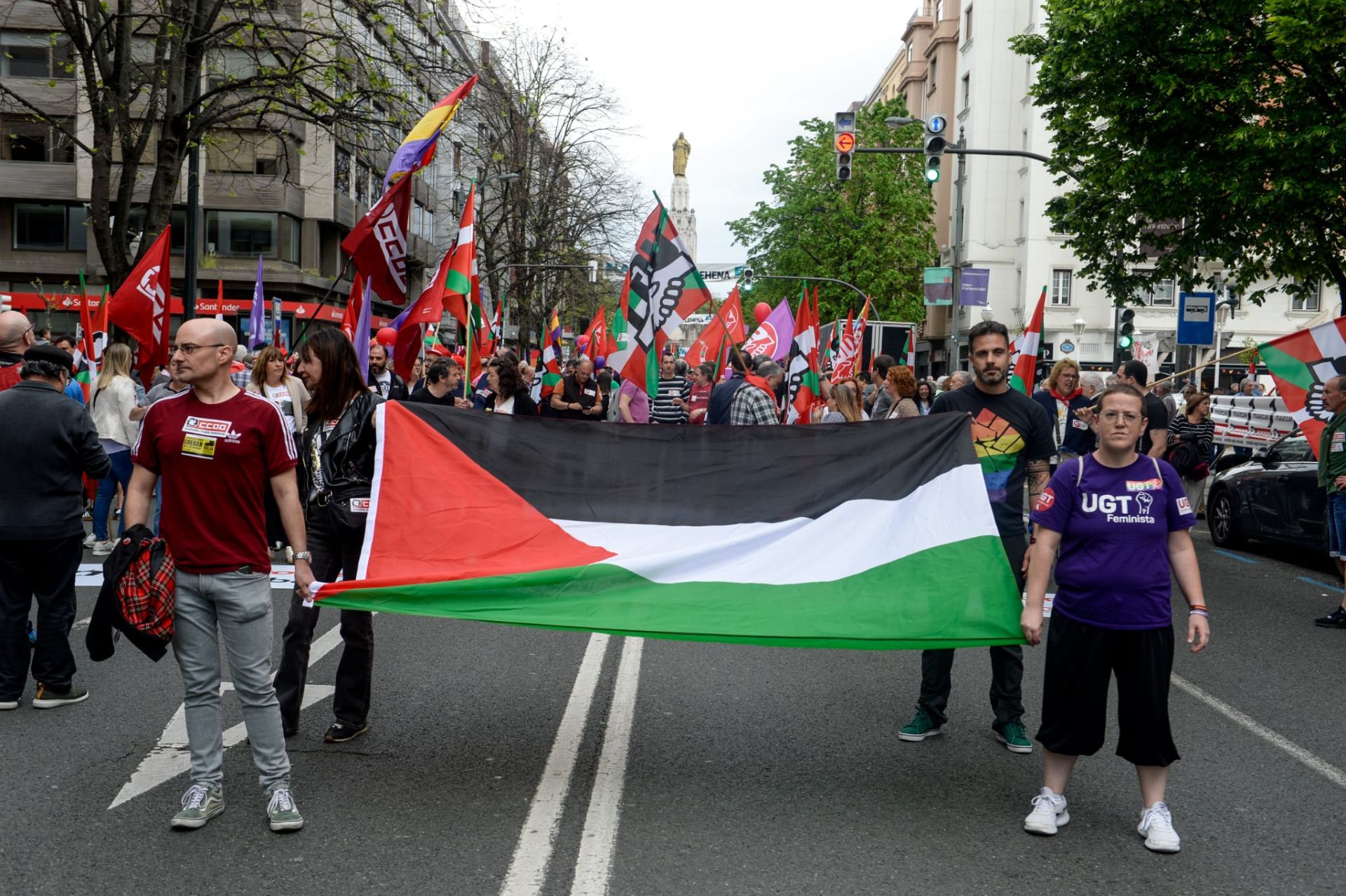 La marcha del 1 de Mayo en Euskadi