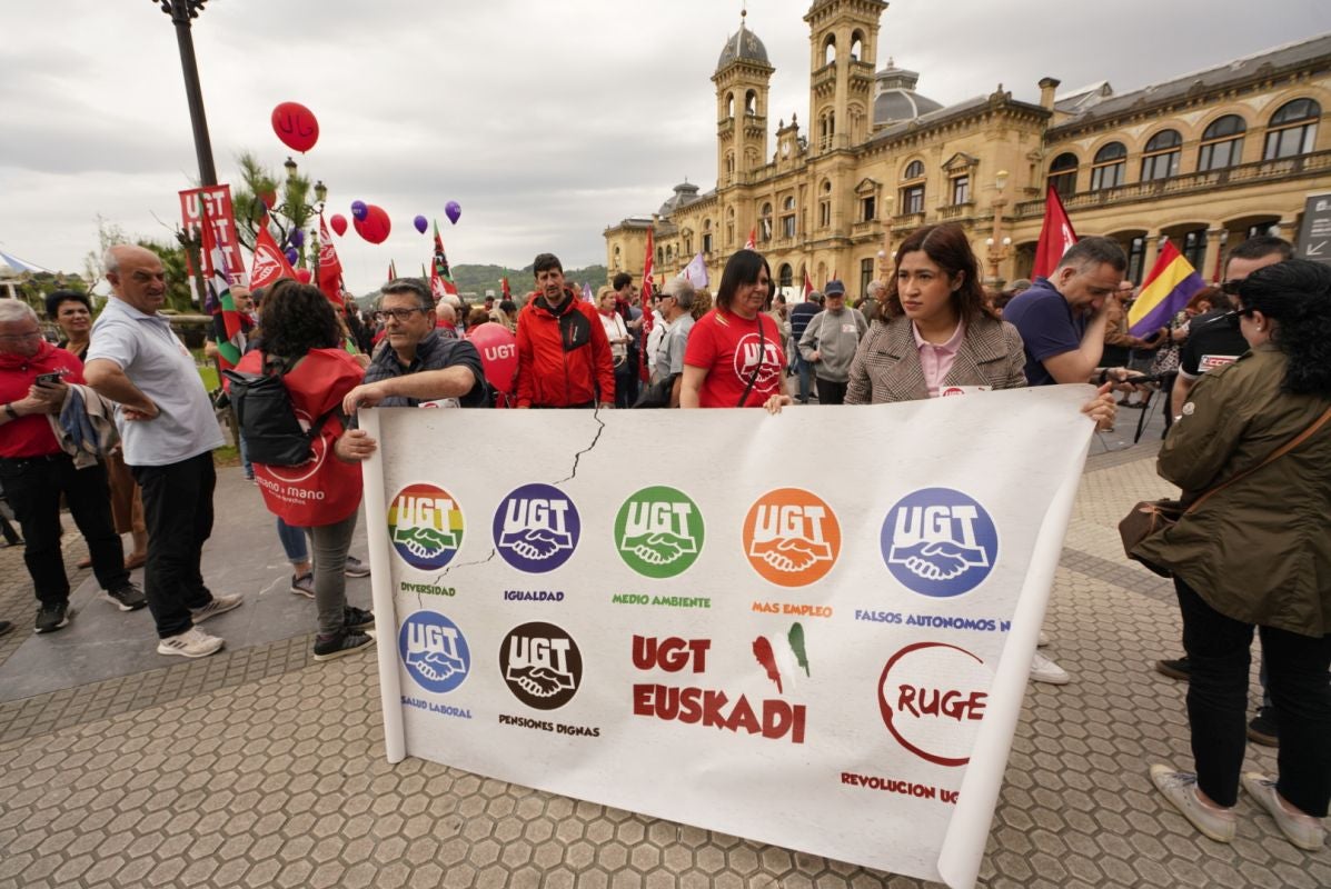 La marcha del 1 de Mayo en Euskadi