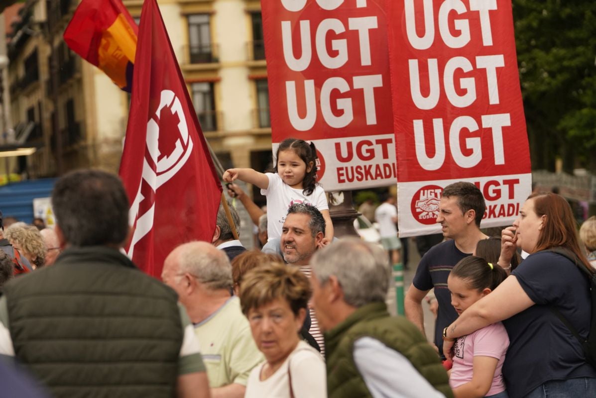 La marcha del 1 de Mayo en Euskadi