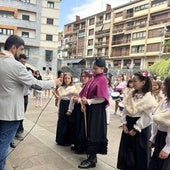 La Corporación Infantil toma el mando de un 1 de Mayo plenamente festivo en Legazpi