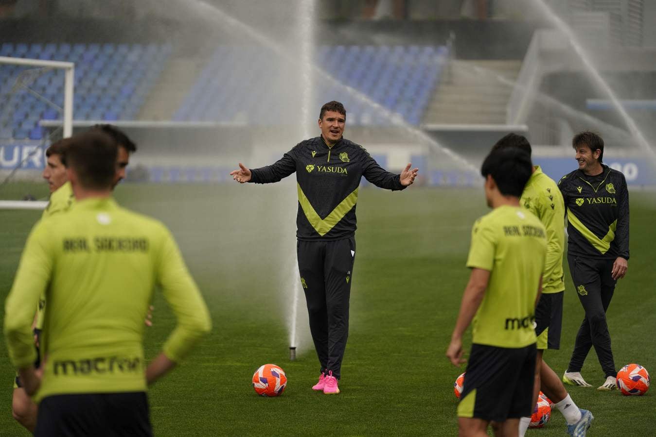 La Real Sociedad prepara el derbi