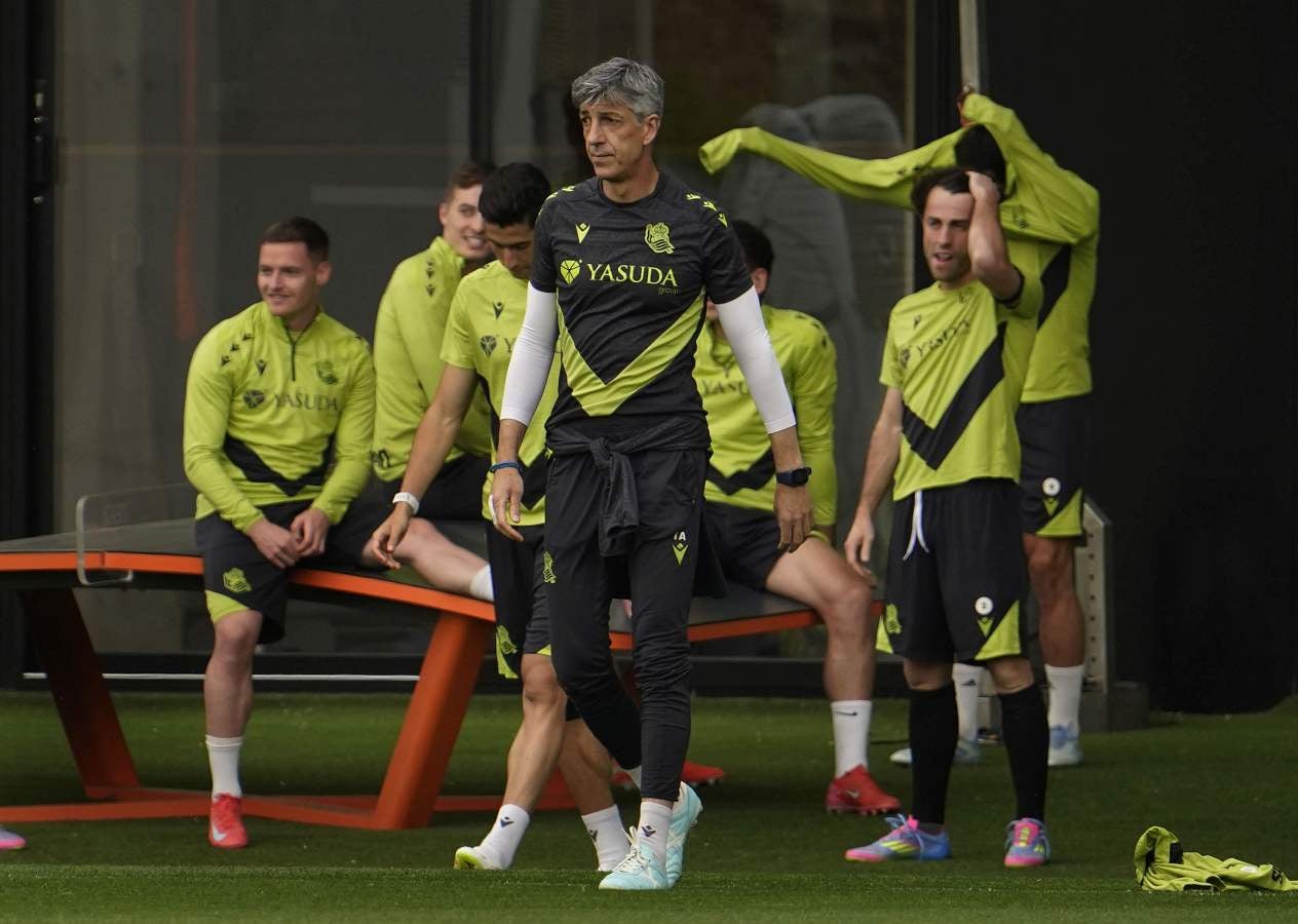 La Real Sociedad prepara el derbi