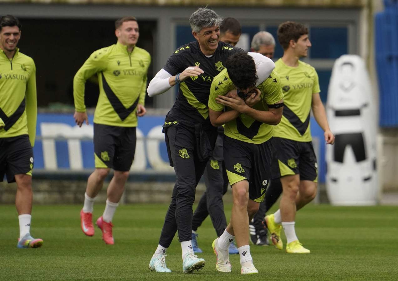La Real Sociedad prepara el derbi