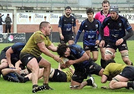 El partido con el Getxo en Asti fue muy intenso pero la victoria cayó del lado local por 13 a 7.