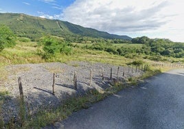 Zona de Zalunborda, en Gaintxurizketa, a la que se refiere el PSE-EE local.