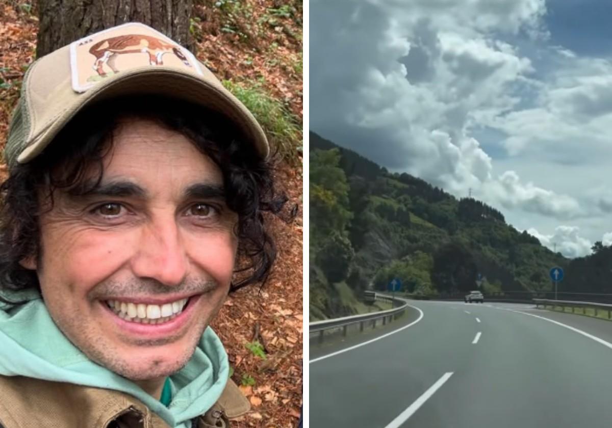 Canco Rodríguez, en su escapada al País Vasco.