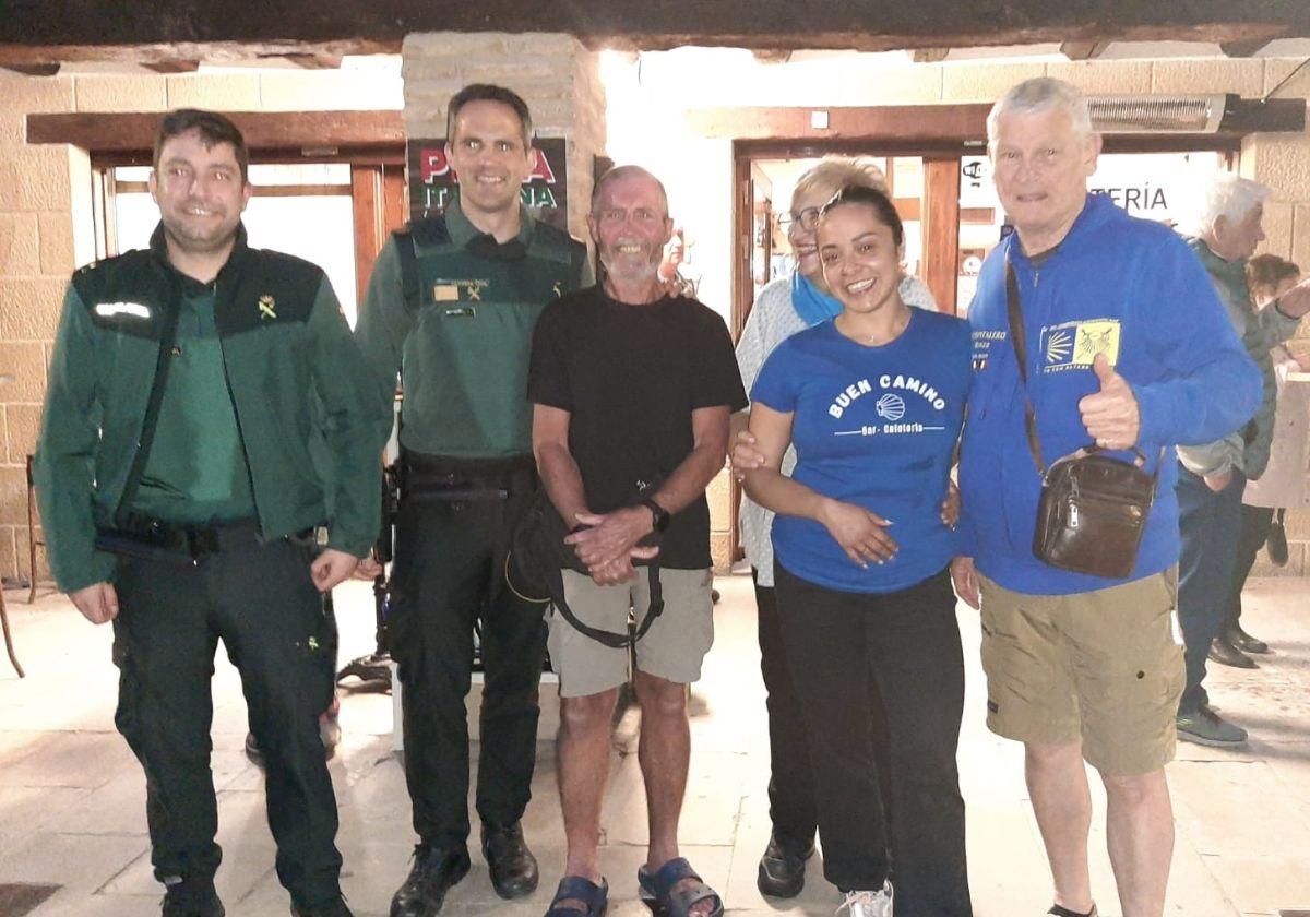 Un peregrino recupera mucho dinero en el Camino de Santiago gracias a un ciudadano anónimo