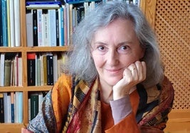 Menchu Gutiérrez vuelve hoy a Donostia.